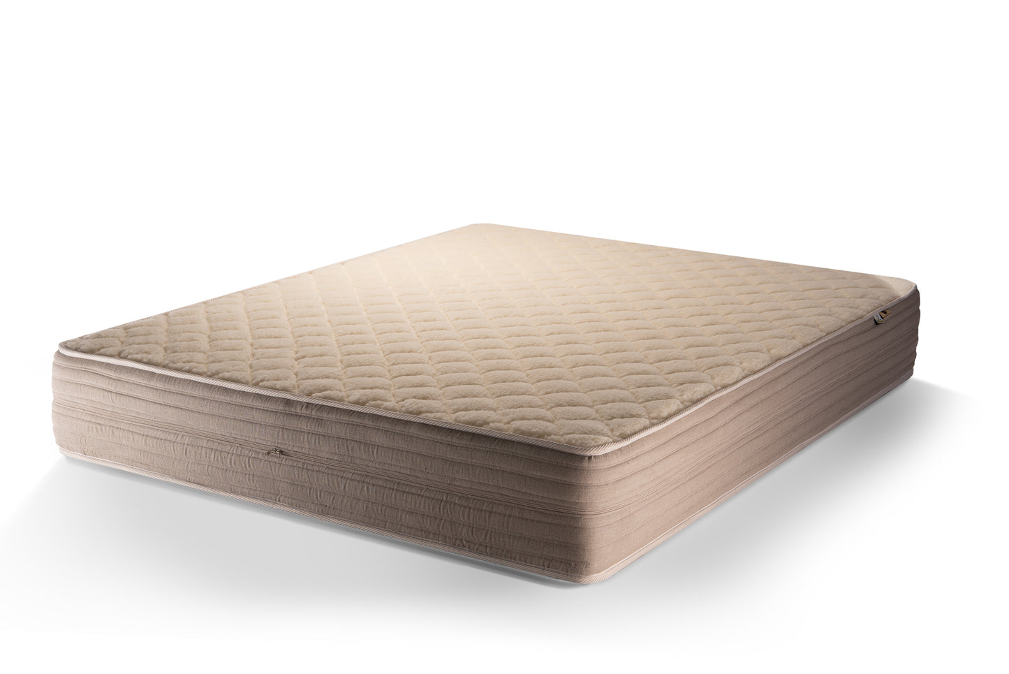 The Woolland mattress with natural wool, pure linen and multiple ortopedic foam cores